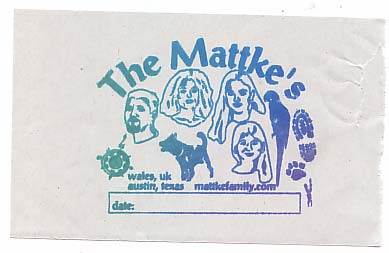 Mattke family letterboxing stamp image